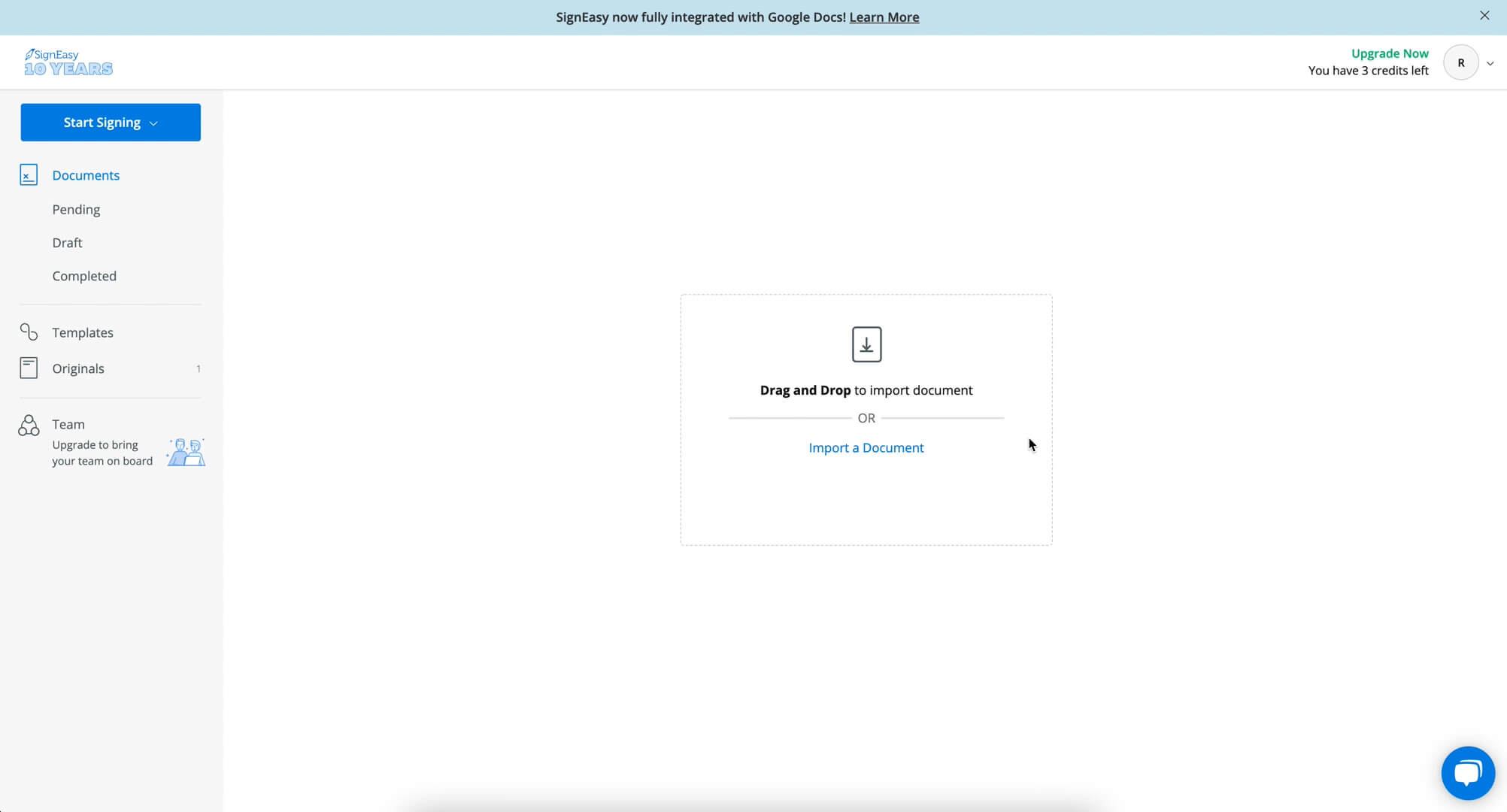 SignEasy UI, UX Design SaaS Application Design saas ui